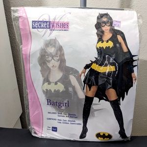Batgirl Women's Halloween Costume Adult Size Small New